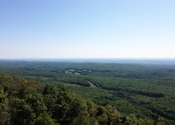 The greater Blairstown area from the Appalachian Trail