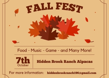 Fall Fest Hidden Brook Ranch 
