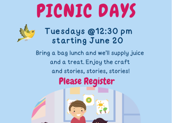 Cartoon of adults and kids reading