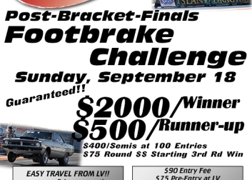 Island Dragway Footbrake Challenge