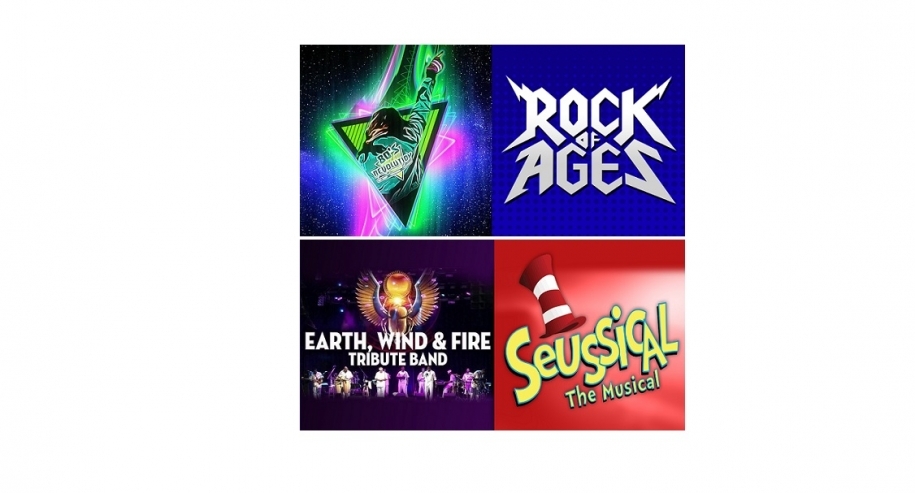 80's Revolution, Rock of Ages, Earth, Wind and Fire, Seussical the Muscial