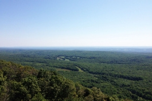 The greater Blairstown area from the Appalachian Trail