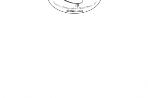 Warren County ARTS logo, painter palette with brushes