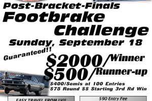 Island Dragway Footbrake Challenge